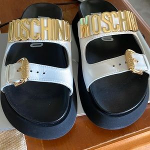 Moschino Leather Sandals